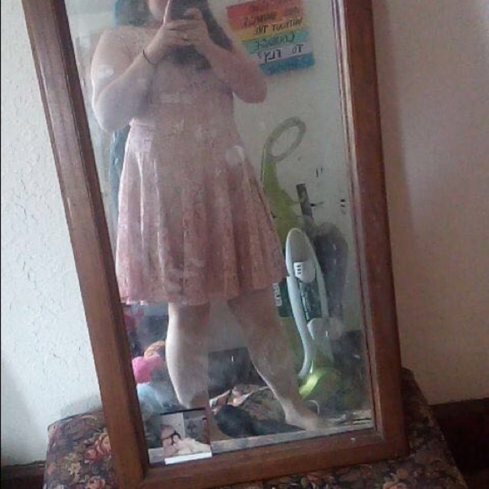 Danny & Nicole rose pink dress